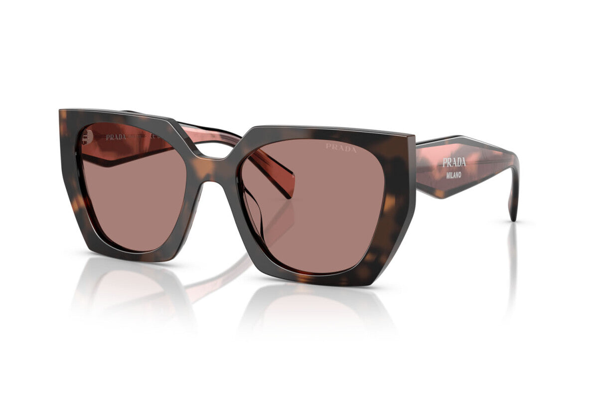 PRADA - 23A60B TARTARUGA MALVA | OCCHIALE DA SOLE DONNA - PR 15WS CALIBRO 54