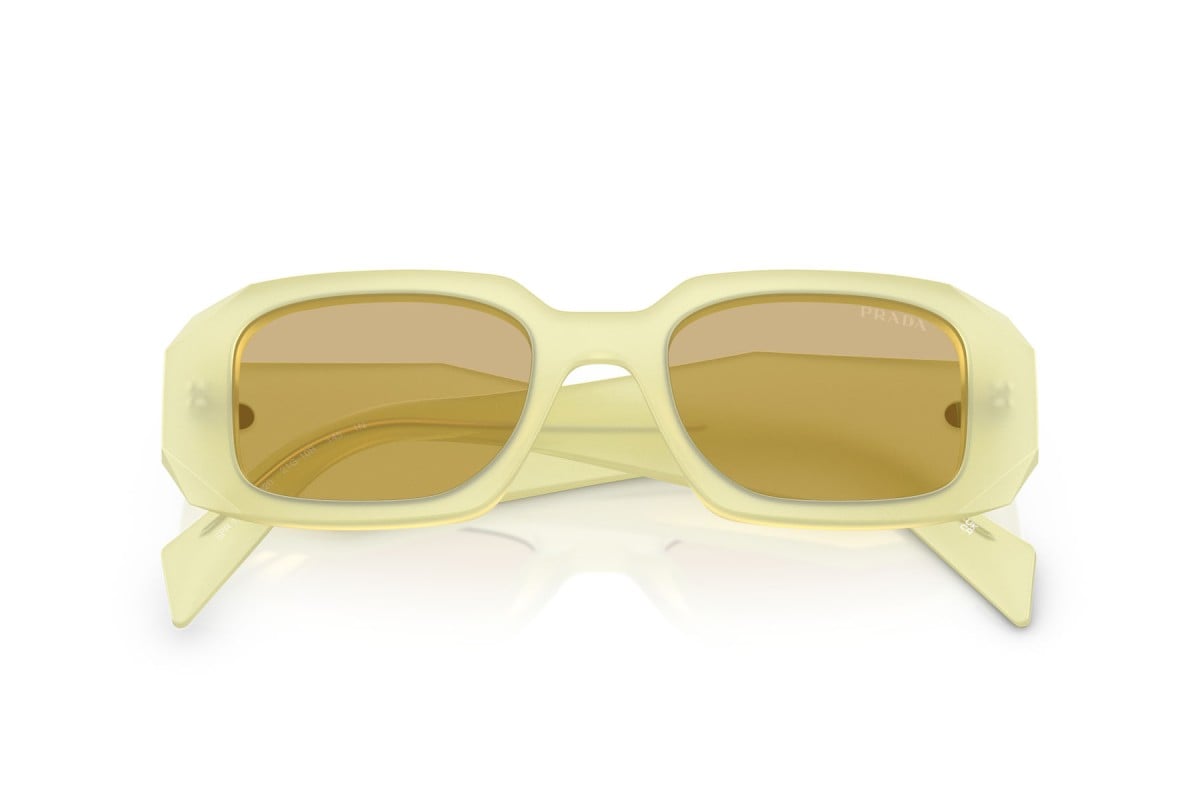 OCCHIALE DA SOLE DONNA | PRADA PR 17WS - 21G10R VANIGLIA GLASSATA - CALIBRO 49