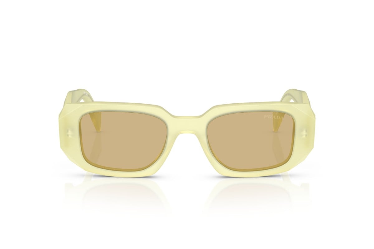 OCCHIALE DA SOLE DONNA | PRADA PR 17WS - 21G10R VANIGLIA GLASSATA - CALIBRO 49