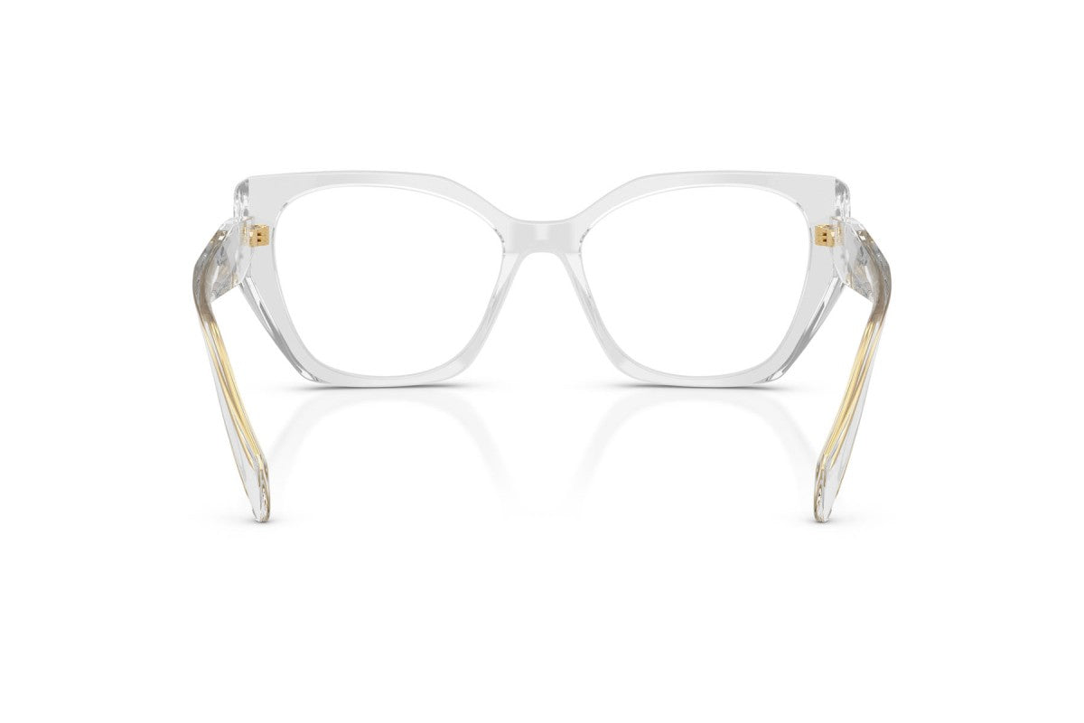 OCCHIALE DA VISTA DONNA | PRADA PR 18WV - 12R1O1 GRIGIO TRASPARENTE - CALIBRO 52