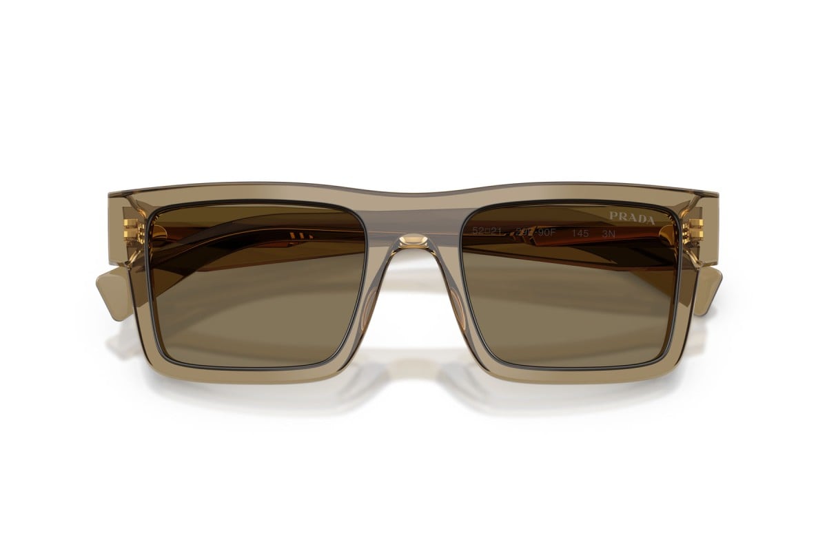 OCCHIALE DA SOLE UOMO | PRADA PR 19WS - 29E90F TERRA - CALIBRO 52