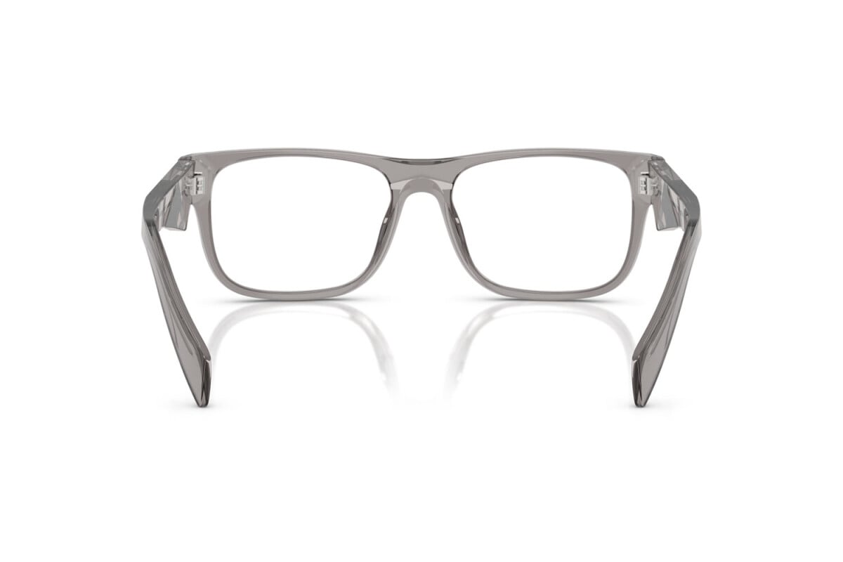 PRADA - 16Z1O1 GRIGIO SCURO TRASPARENTE | OCCHIALE DA VISTA UOMO - PR 22ZV CALIBRO 53