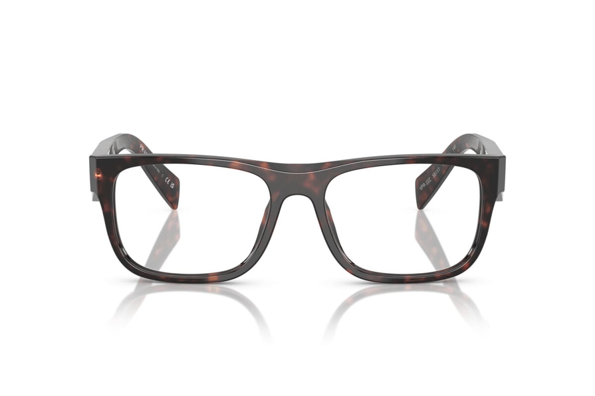 PRADA - 17N1O1 TARTARUGA DELLE RADICI | OCCHIALE DA VISTA UOMO - PR 22ZV CALIBRO 53