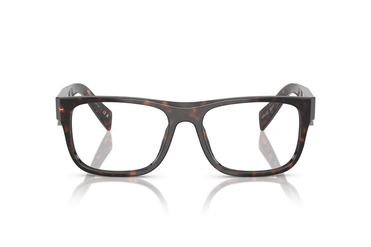 PRADA - 17N1O1 TARTARUGA DELLE RADICI | OCCHIALE DA VISTA UOMO - PR 22ZV CALIBRO 55