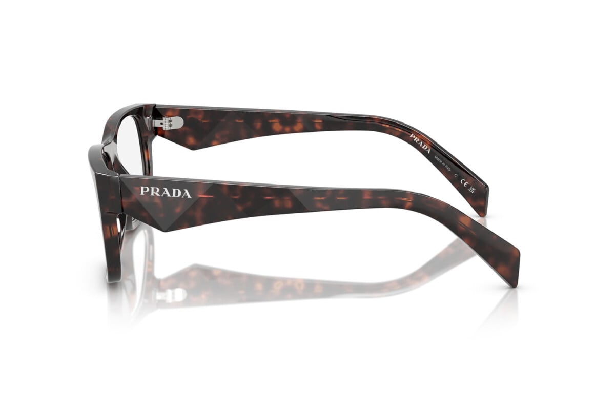 PRADA - 17N1O1 TARTARUGA DELLE RADICI | OCCHIALE DA VISTA UOMO - PR 22ZV CALIBRO 53