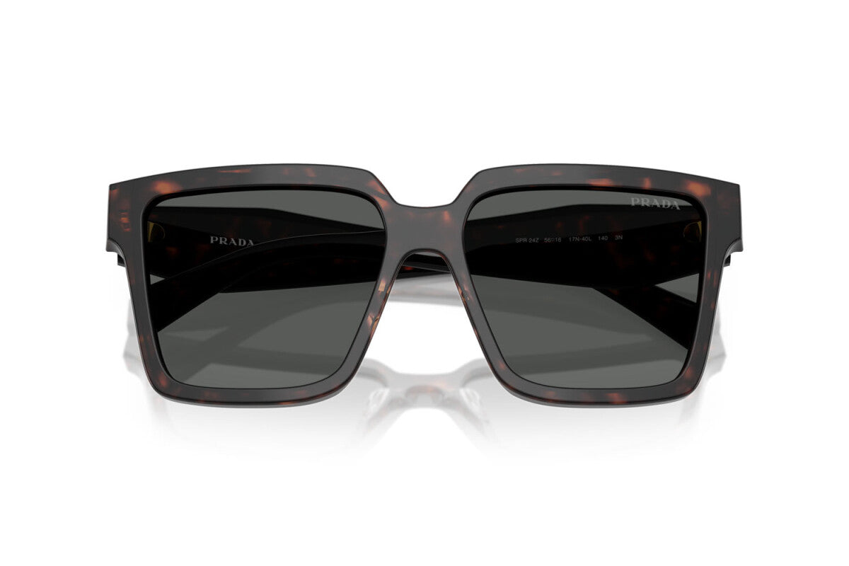 PRADA - 17N40L TARTARUGA DELLE RADICI | OCCHIALE DA SOLE DONNA - PR 24ZS CALIBRO 56