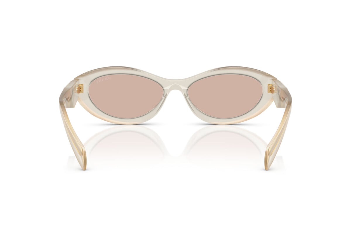 PRADA - 12V4I2 LATTE OPALE | OCCHIALE DA SOLE DONNA - PR 26ZS CALIBRO 55