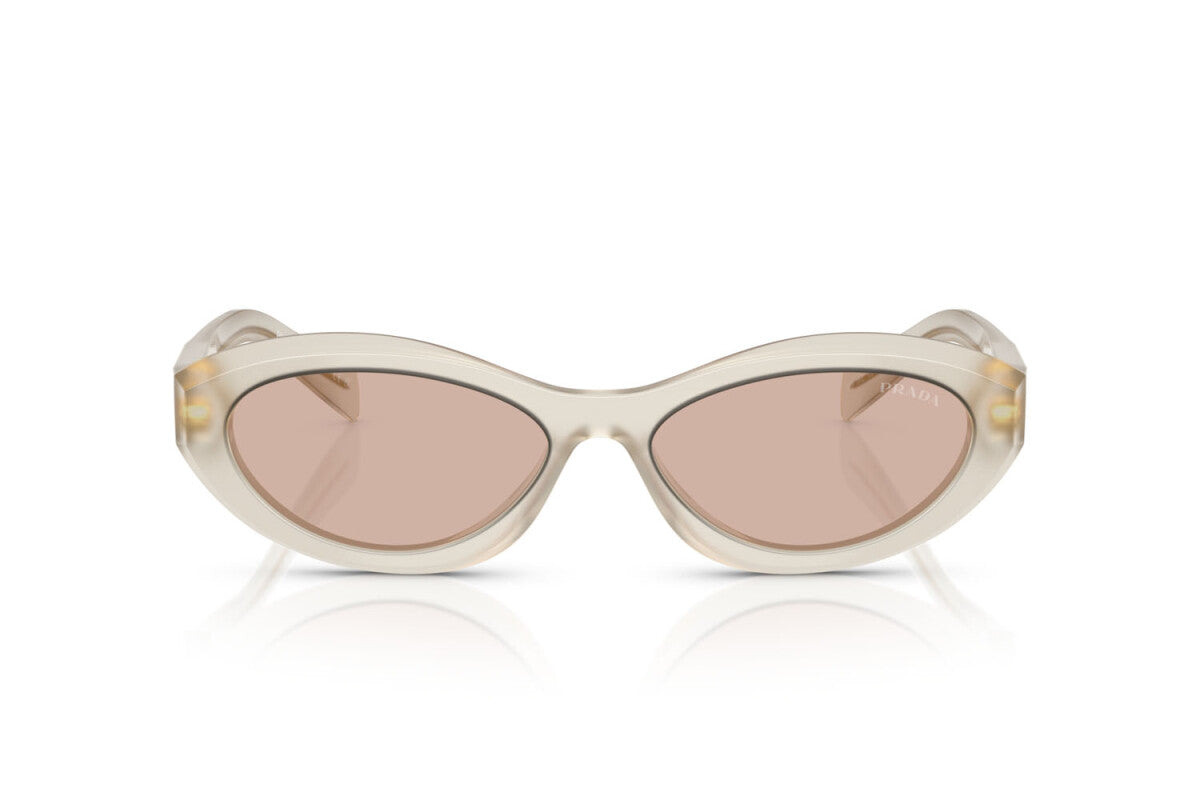 PRADA - 12V4I2 LATTE OPALE | OCCHIALE DA SOLE DONNA - PR 26ZS CALIBRO 55