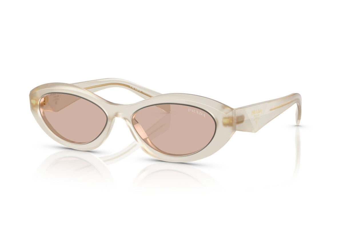 PRADA - 12V4I2 LATTE OPALE | OCCHIALE DA SOLE DONNA - PR 26ZS CALIBRO 55