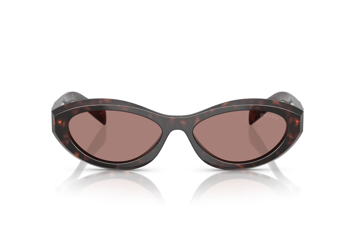 PRADA - 17N60B TARTARUGA DELLE RADICI | OCCHIALE DA SOLE DONNA - PR 26ZS CALIBRO 55
