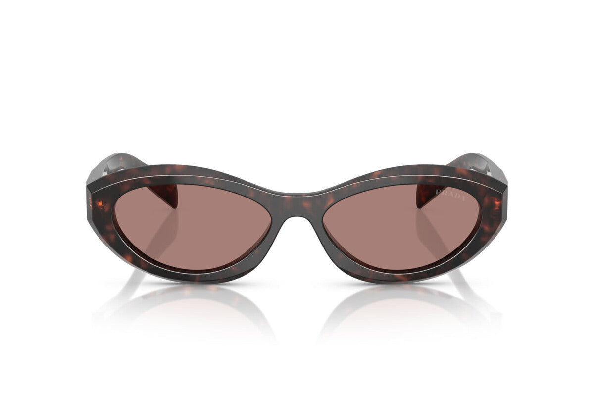 PRADA - 17N60B TARTARUGA DELLE RADICI | OCCHIALE DA SOLE DONNA - PR 26ZS CALIBRO 55