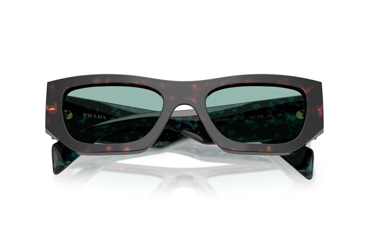 PRADA - 18Z40K TARTARUGA DELLE RADICI | OCCHIALE DA SOLE DONNA - PR A01S CALIBRO 53