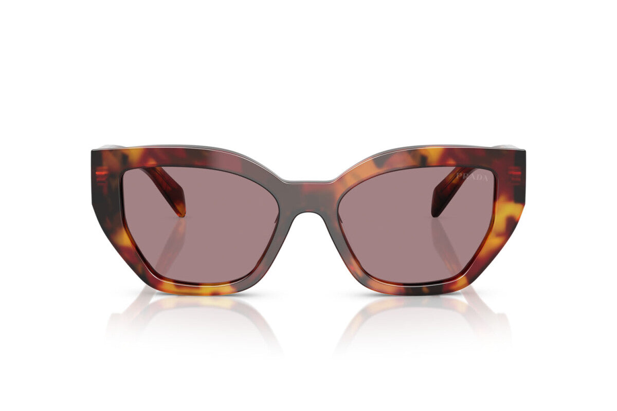 PRADA - 22A20I TARTARUGA PAPAVERO | OCCHIALE DA SOLE DONNA - PR A09S CALIBRO 53