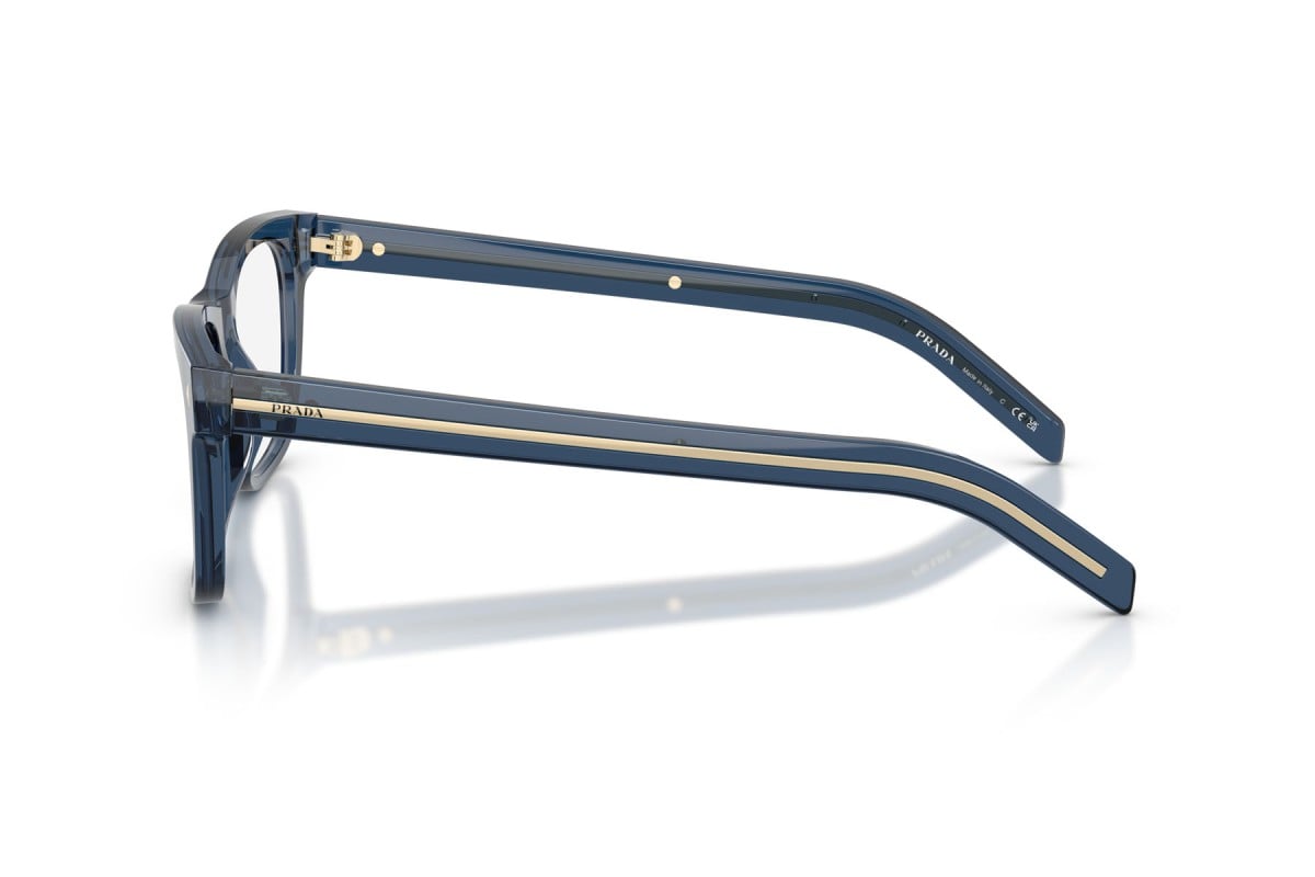 OCCHIALE DA VISTA UOMO | PRADA PR A13V - 08Q1O1 EMATITE - CALIBRO 52