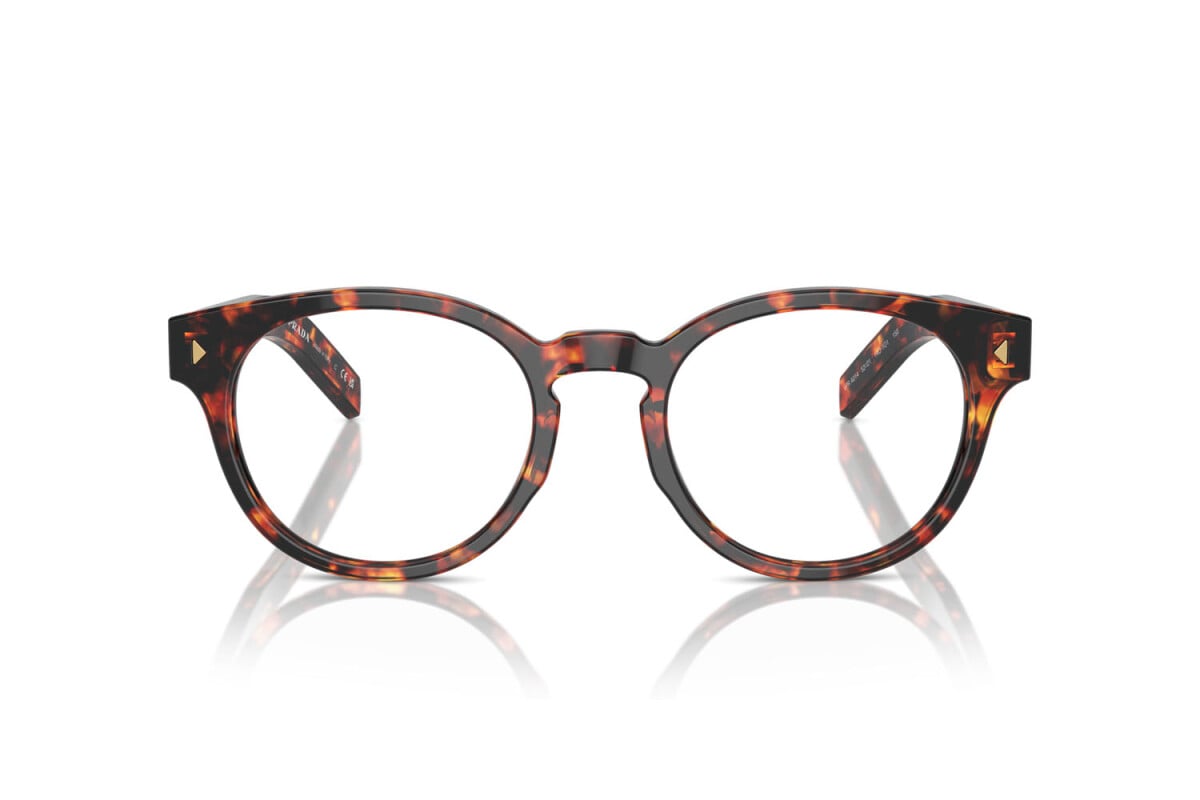 PRADA - 14O1O1 TARTARUGA DI MAGMA | OCCHIALE DA VISTA UOMO - PR A14V CALIBRO 52