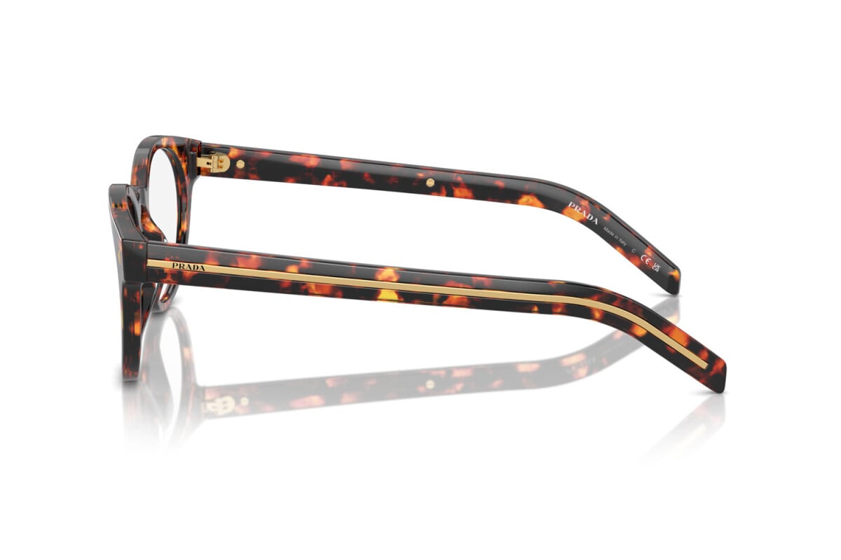 PRADA - 14O1O1 TARTARUGA DI MAGMA | OCCHIALE DA VISTA UOMO - PR A14V CALIBRO 52