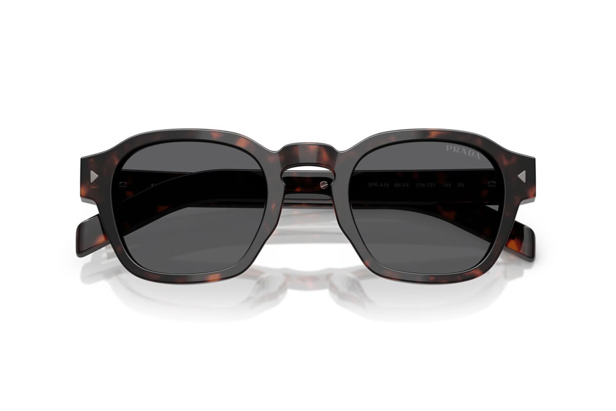 PRADA - 17N731 TARTARUGA RADICA | OCCHIALE DA SOLE UOMO - PR A16S CALIBRO 49