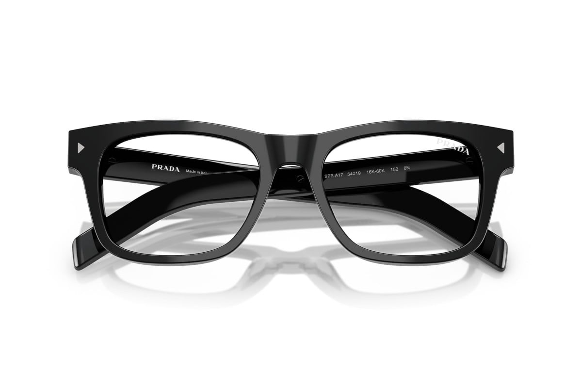 OCCHIALE DA SOLE UOMO | PRADA PR A17S - 16K60K NERO - CALIBRO 54