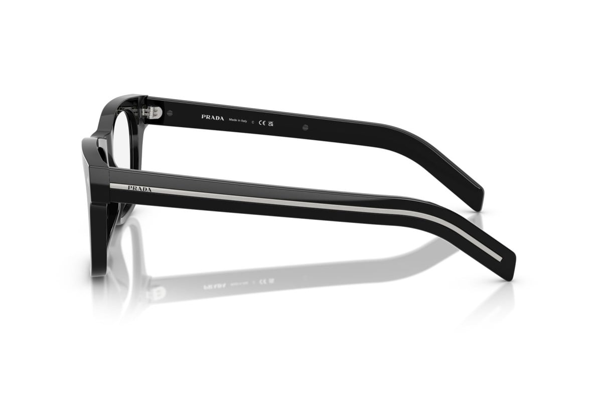 OCCHIALE DA SOLE UOMO | PRADA PR A17S - 16K60K NERO - CALIBRO 54