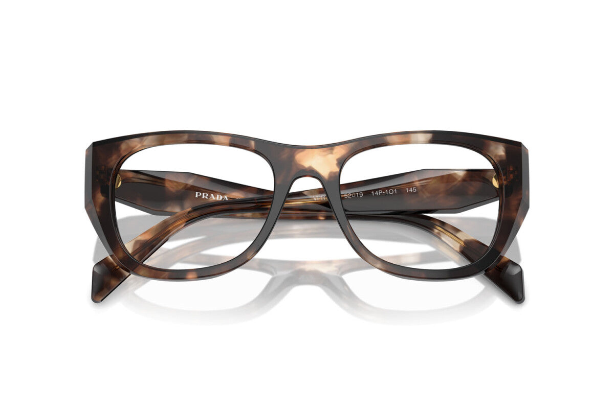 PRADA - 14P1O1 TARTARUGA CARAMELLATA | OCCHIALE DA VISTA DONNA - PR A18V CALIBRO 50