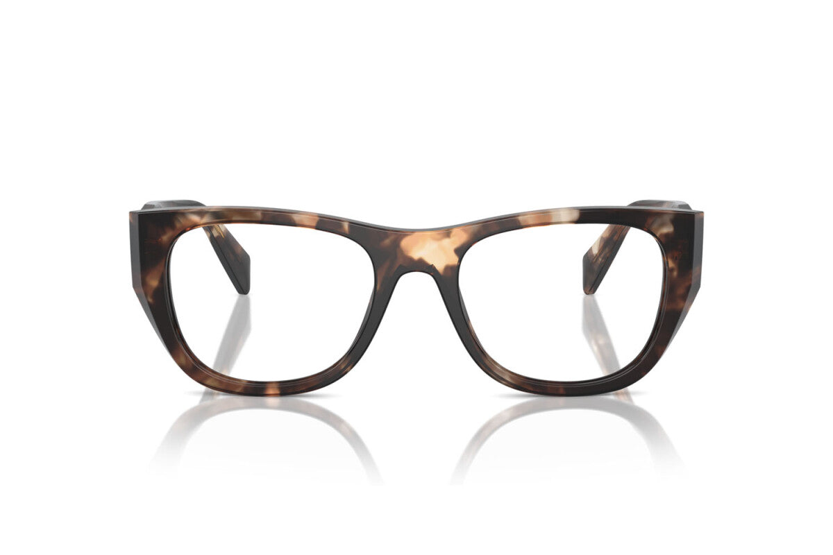 PRADA - 14P1O1 TARTARUGA CARAMELLATA | OCCHIALE DA VISTA DONNA - PR A18V CALIBRO 52