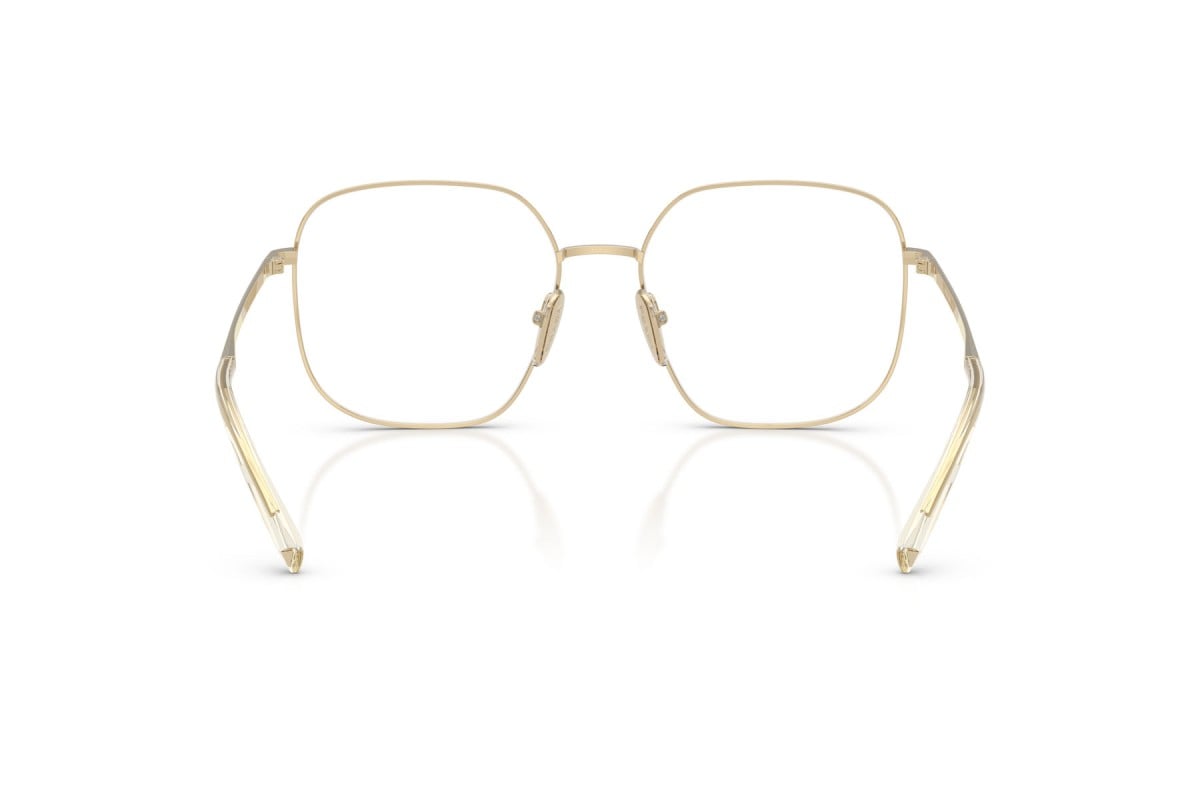OCCHIALE DA VISTA DONNA | PRADA PR A59V - ZVN1O1 ORO PALLIDO - CALIBRO 53