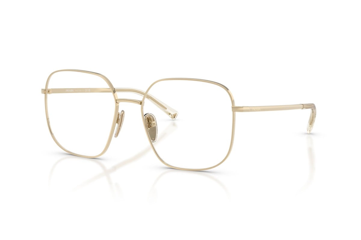 OCCHIALE DA VISTA DONNA | PRADA PR A59V - ZVN1O1 ORO PALLIDO - CALIBRO 53