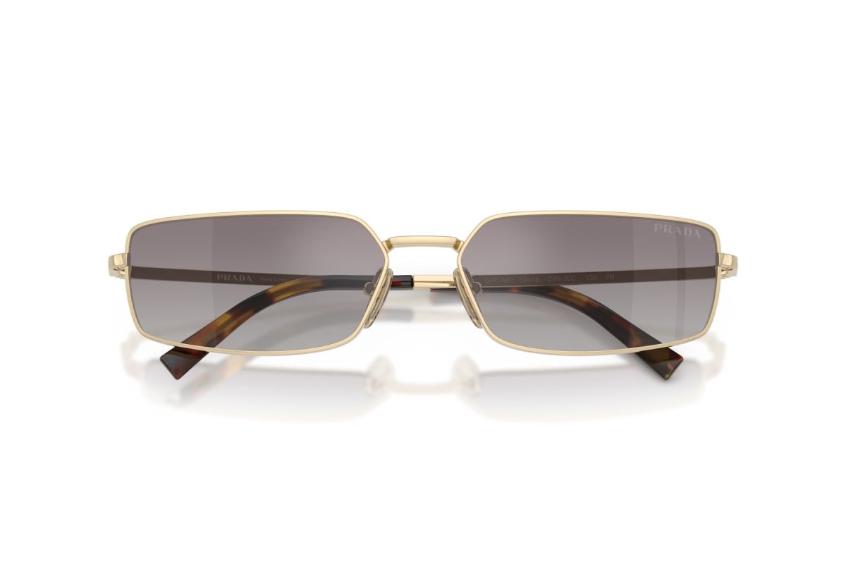 OCCHIALE DA SOLE DONNA | PRADA PR A60S - ZVN30C ORO PALLIDO - CALIBRO 59