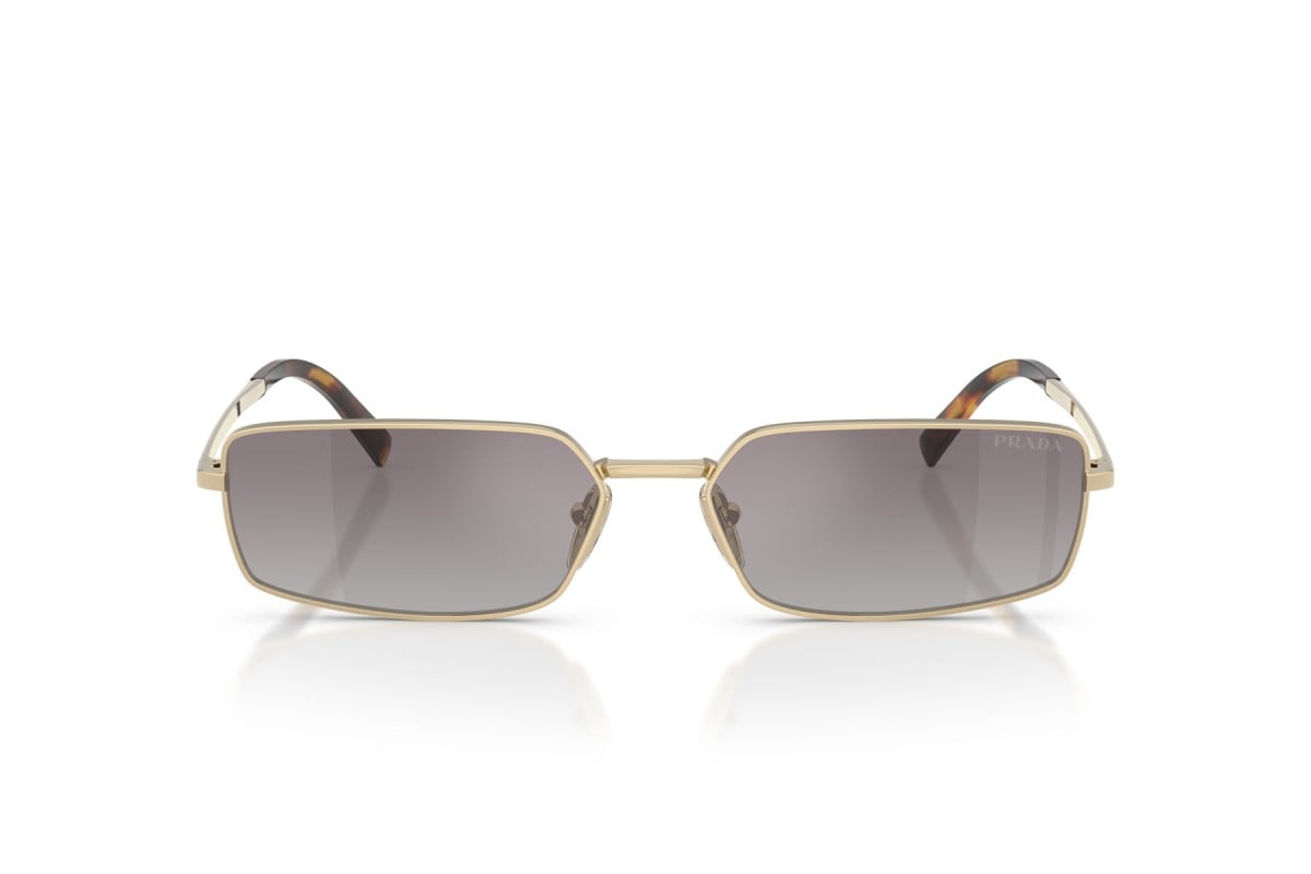 OCCHIALE DA SOLE DONNA | PRADA PR A60S - ZVN30C ORO PALLIDO - CALIBRO 59