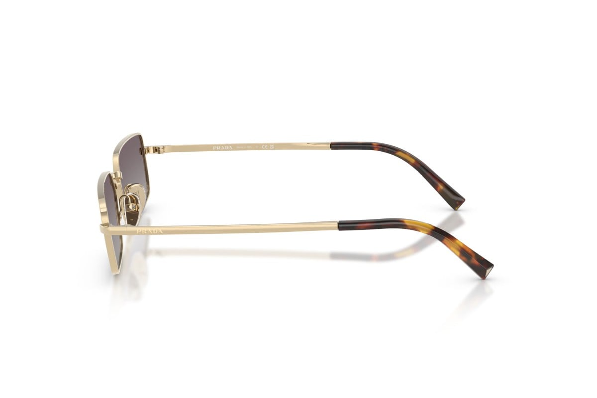 OCCHIALE DA SOLE DONNA | PRADA PR A60S - ZVN30C ORO PALLIDO - CALIBRO 59