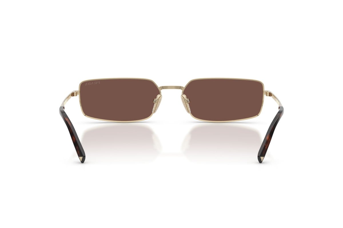 OCCHIALE DA SOLE DONNA | PRADA PR A60S - ZVN80T ORO PALLIDO - CALIBRO 59