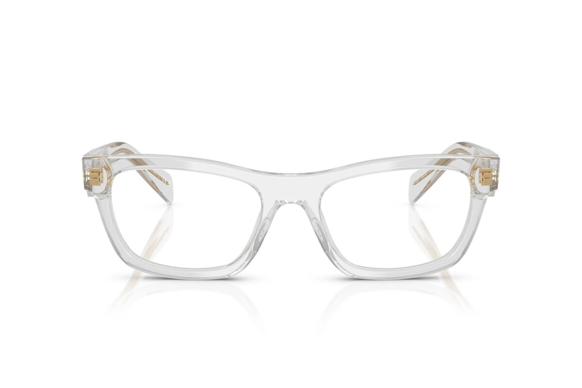 PRADA - 12R1O1 PAPAVERO TARTARUGA/BORDEAUX | OCCHIALE DA VISTA DONNA - PR B01V CALIBRO 54