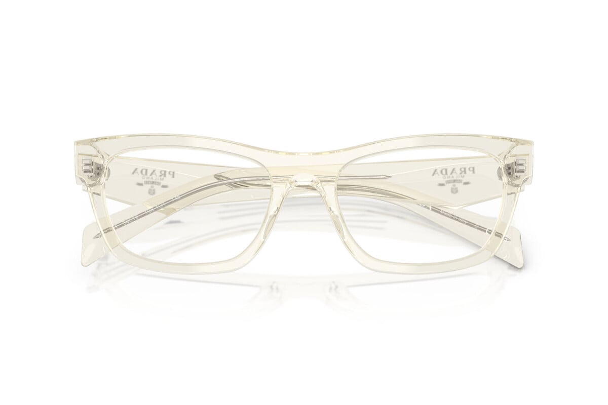 PRADA - 19X1O1 PLACCATO ORO PALLIDO | OCCHIALE DA VISTA DONNA - PR B01V CALIBRO 52