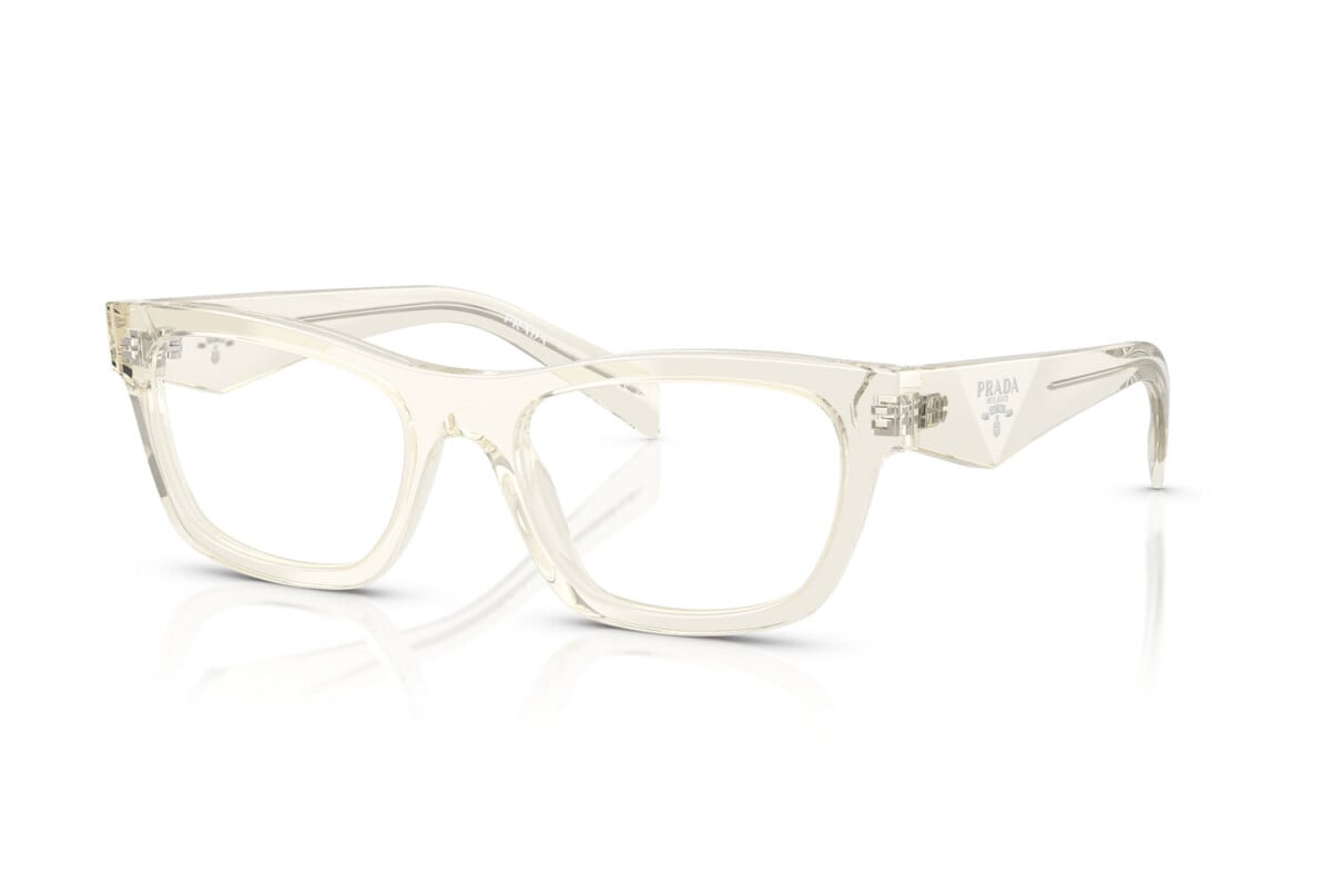 PRADA - 19X1O1 PLACCATO ORO PALLIDO | OCCHIALE DA VISTA DONNA - PR B01V CALIBRO 52