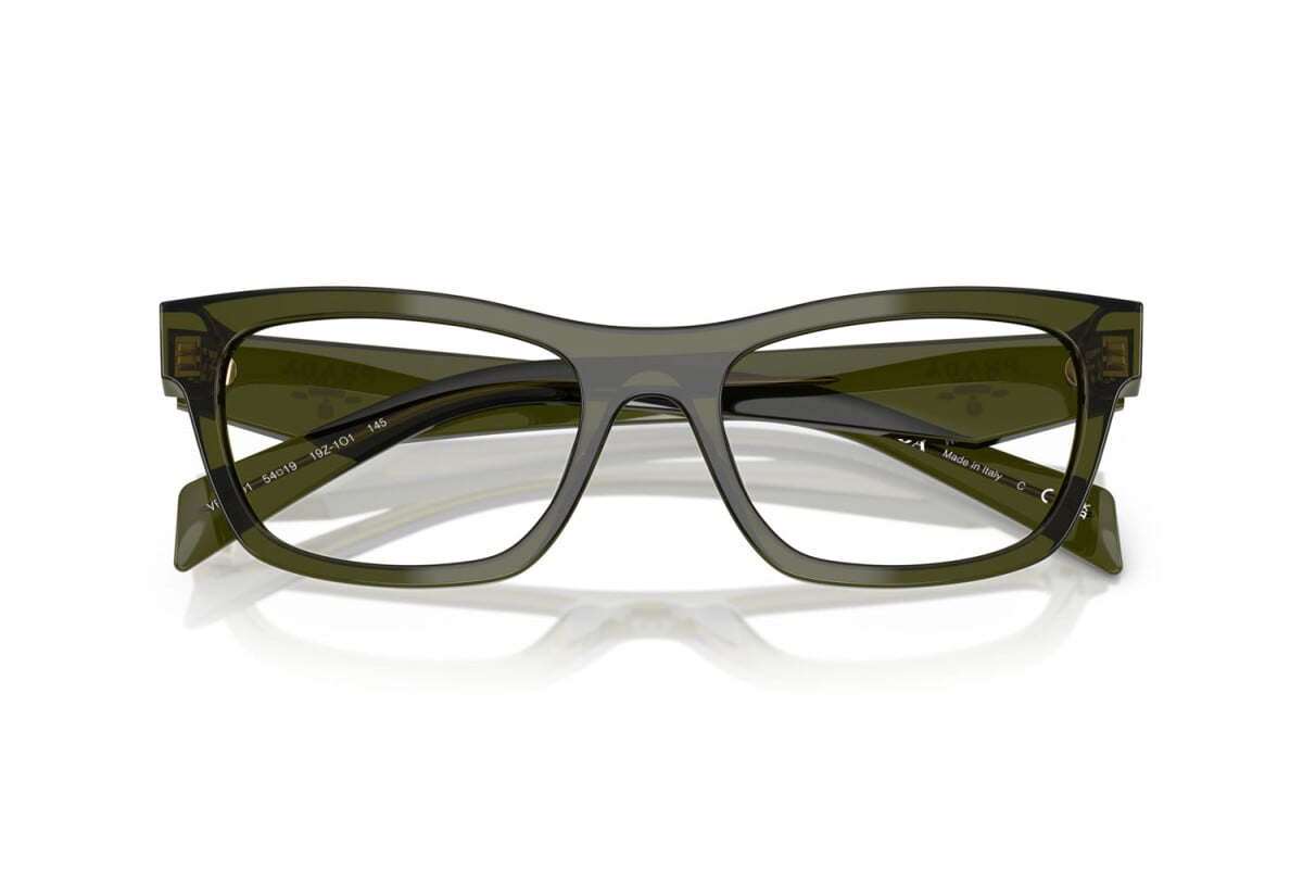 PRADA - 19Z1O1 BOTTIGLIA TRASPARENTE | OCCHIALE DA VISTA DONNA - PR B01V CALIBRO 52