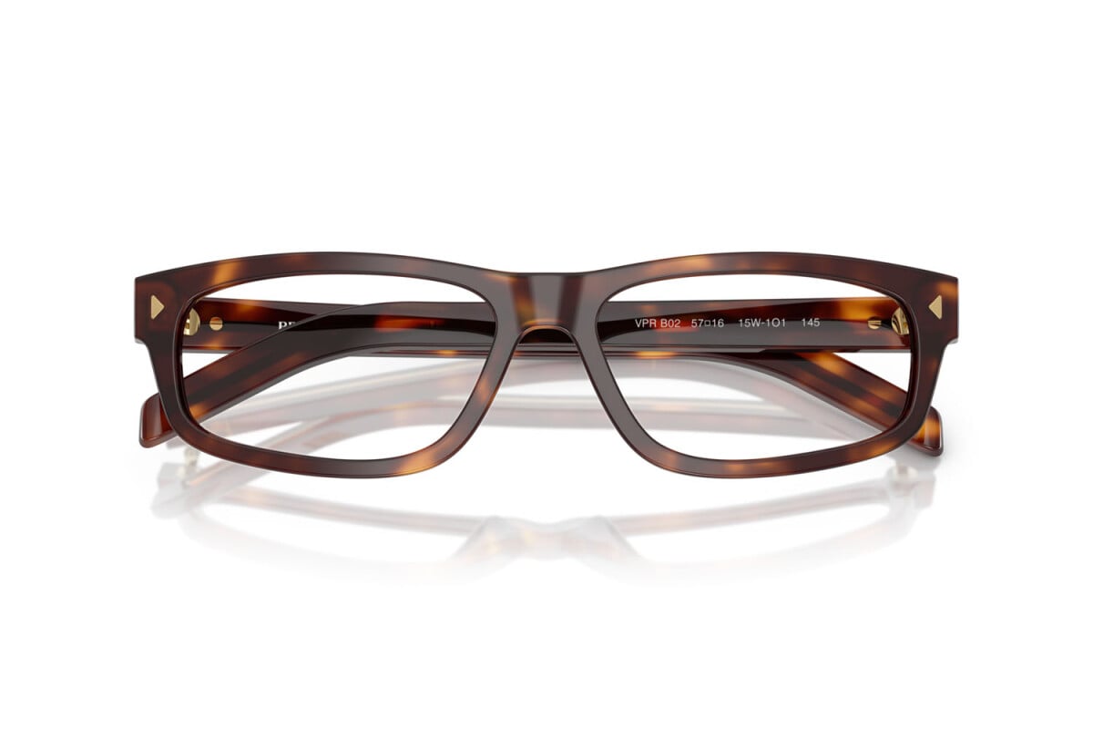 PRADA - 15W1O1 L'AVANA | OCCHIALE DA VISTA UOMO - PR B02V CALIBRO 57