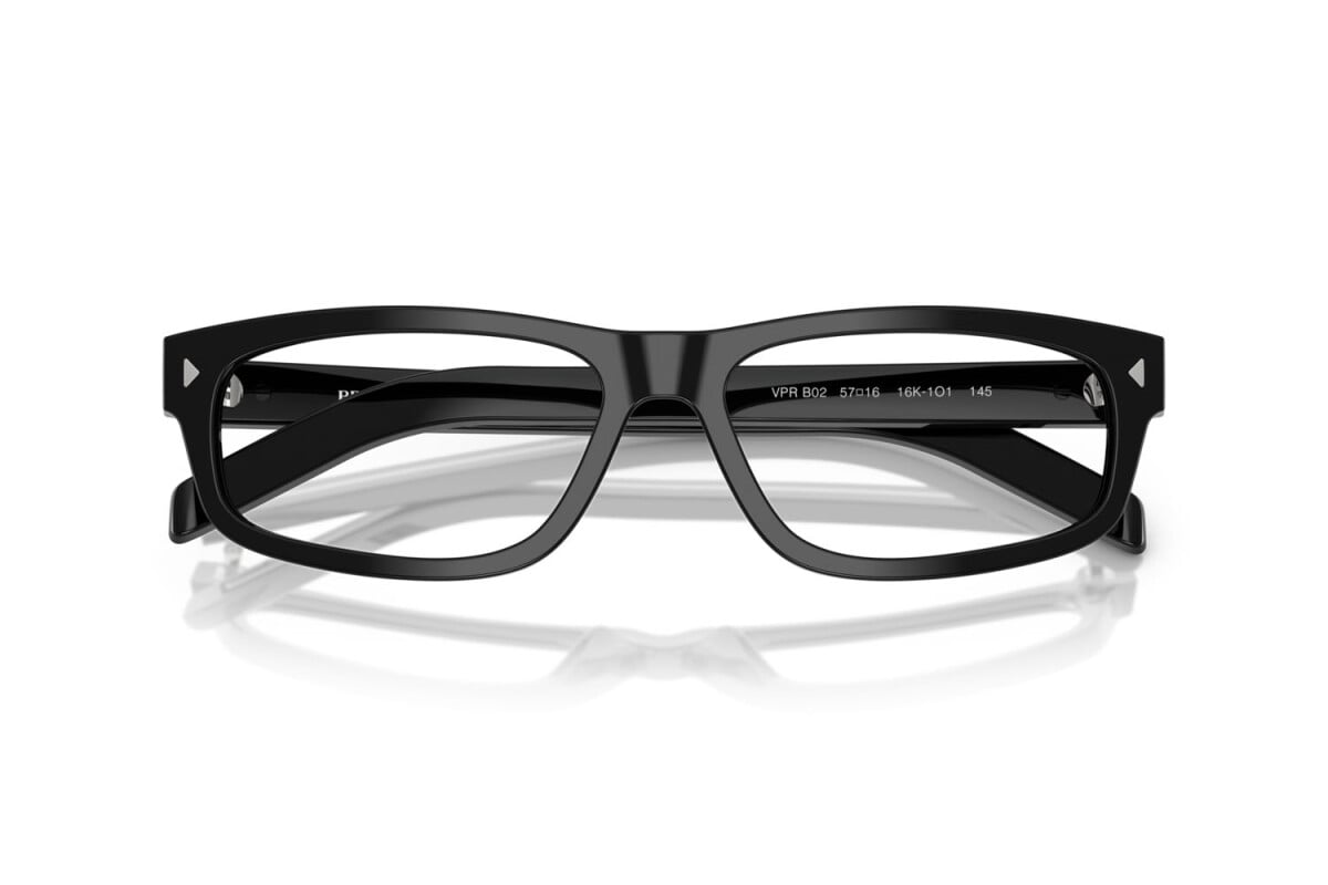 PRADA - 16K1O1 NERO | OCCHIALE DA VISTA UOMO - PR B02V CALIBRO 55
