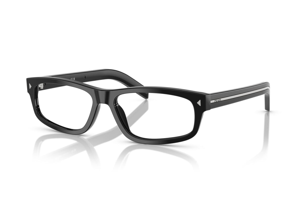 PRADA - 16K1O1 NERO | OCCHIALE DA VISTA UOMO - PR B02V CALIBRO 55