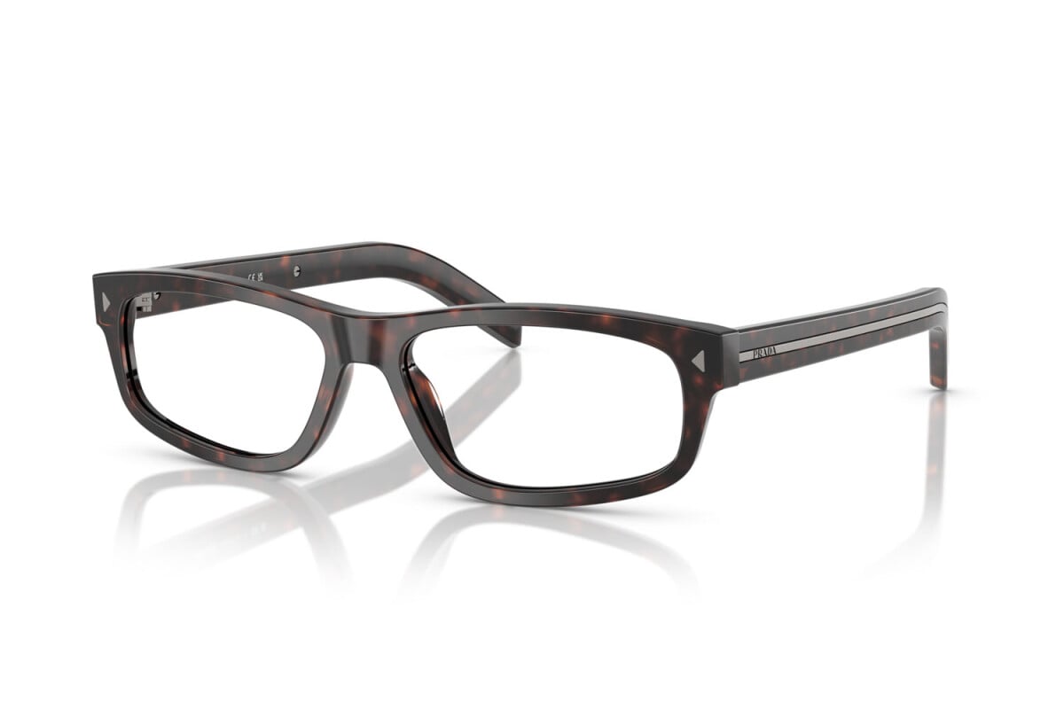 PRADA - 17N1O1 RADICE HAVANA | OCCHIALE DA VISTA UOMO - PR B02V CALIBRO 55