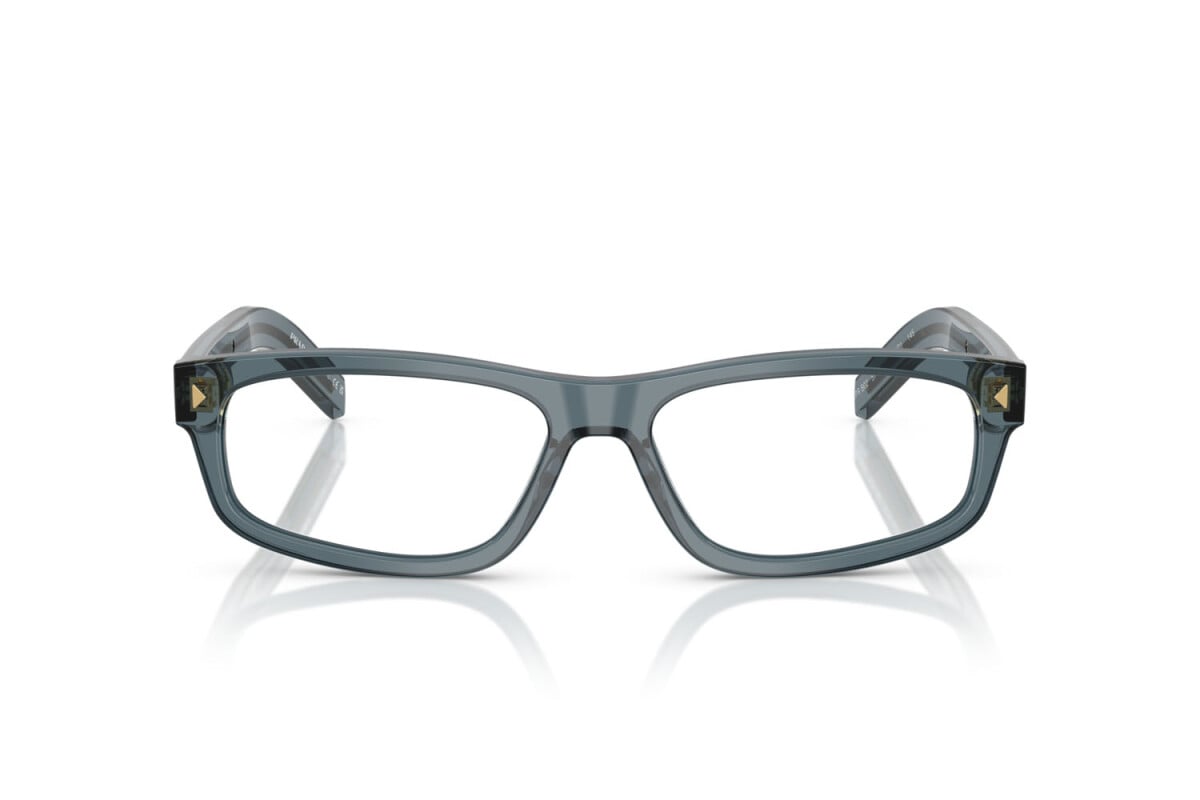 PRADA - 17T1O1 PLACCATO ORO PALLIDO | OCCHIALE DA VISTA UOMO - PR B02V CALIBRO 55