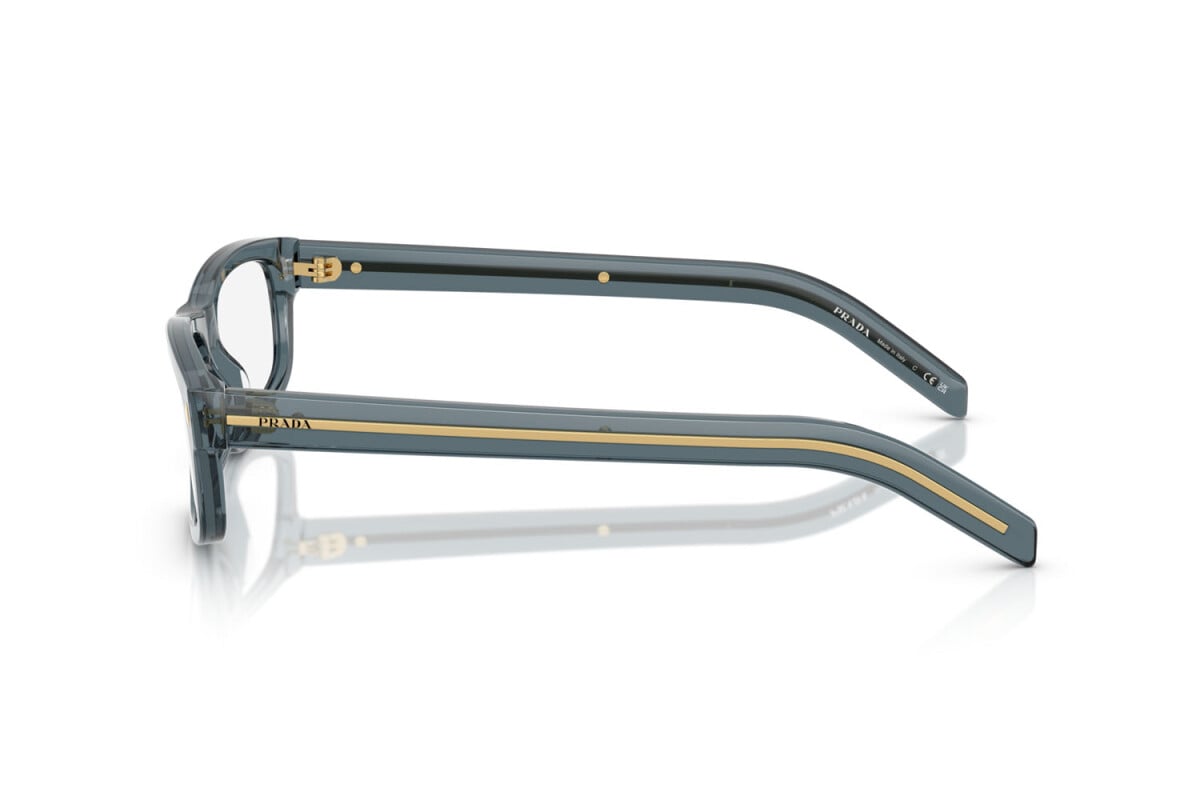 PRADA - 17T1O1 PLACCATO ORO PALLIDO | OCCHIALE DA VISTA UOMO - PR B02V CALIBRO 55