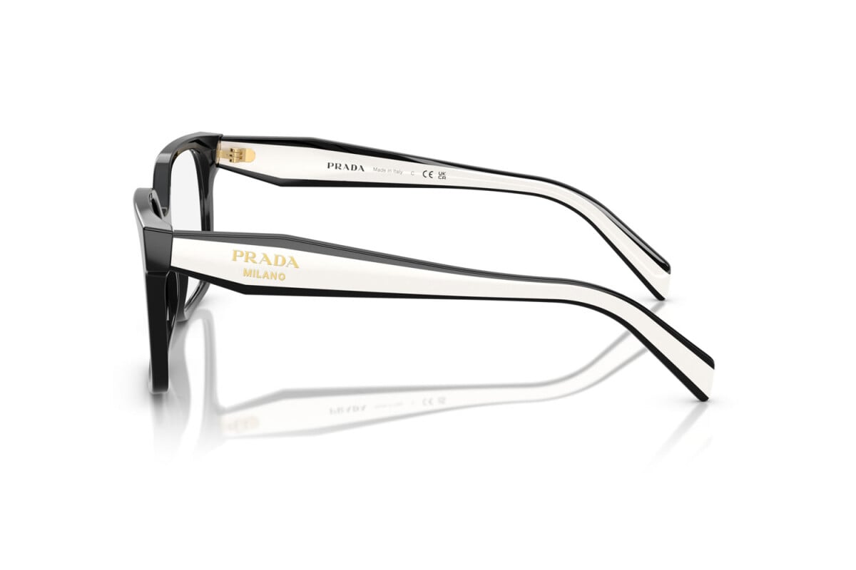 PRADA - 16K1O1 NERO | OCCHIALE DA VISTA DONNA - PR B03V CALIBRO 52