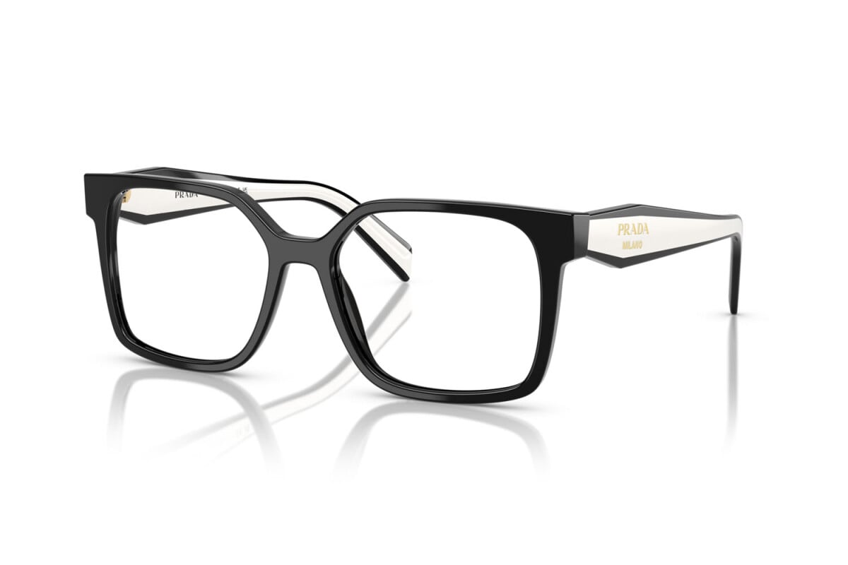 PRADA - 16K1O1 NERO | OCCHIALE DA VISTA DONNA - PR B03V CALIBRO 52