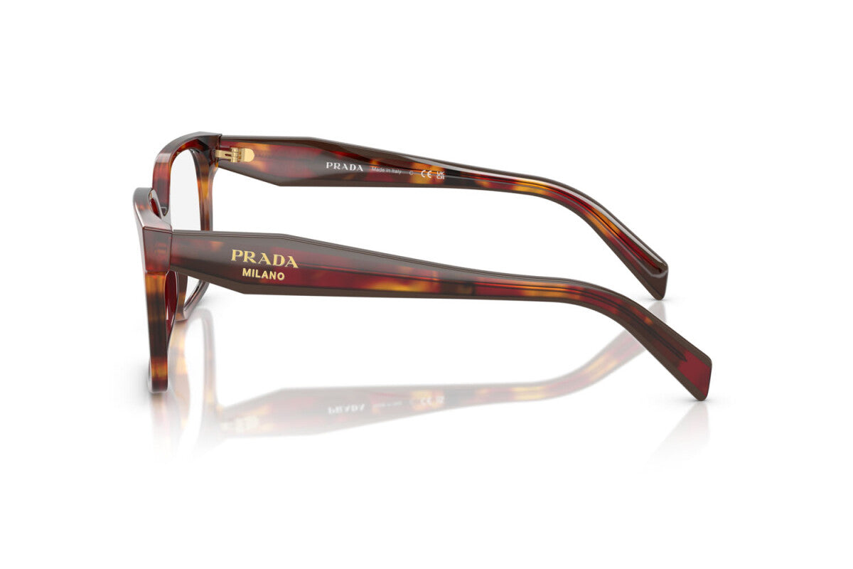 PRADA - 22A1O1 TARTARUGA PAPAVERO | OCCHIALE DA VISTA DONNA - PR B03V CALIBRO 52