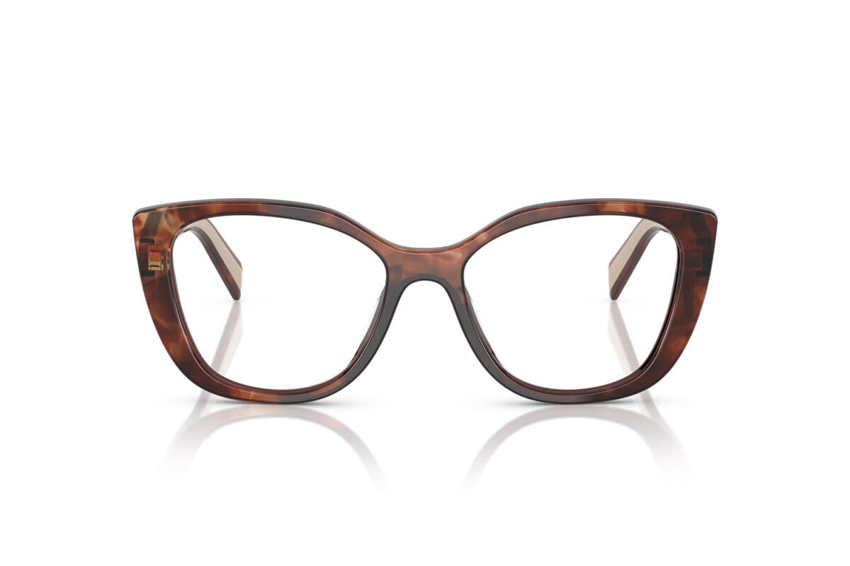 PRADA - 07R1O1 CARAMELLO AVANA | OCCHIALE DA VISTA DONNA - PR B04V CALIBRO 51