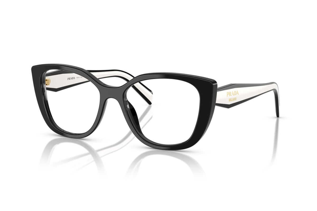 PRADA - 16K1O1 NERO | OCCHIALE DA VISTA DONNA - PR B04V CALIBRO 51