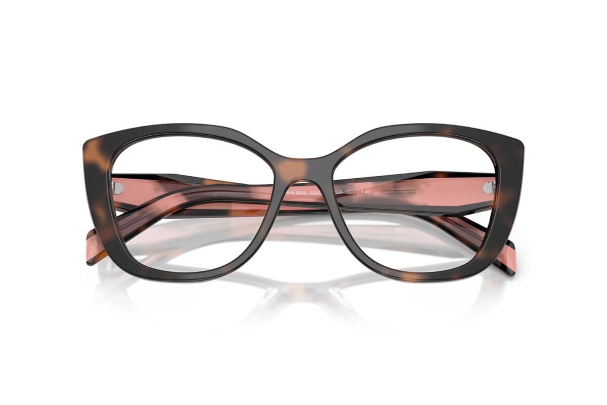 PRADA - 23A1O1 TARTARUGA MALVA | OCCHIALE DA VISTA DONNA - PR B04V CALIBRO 51