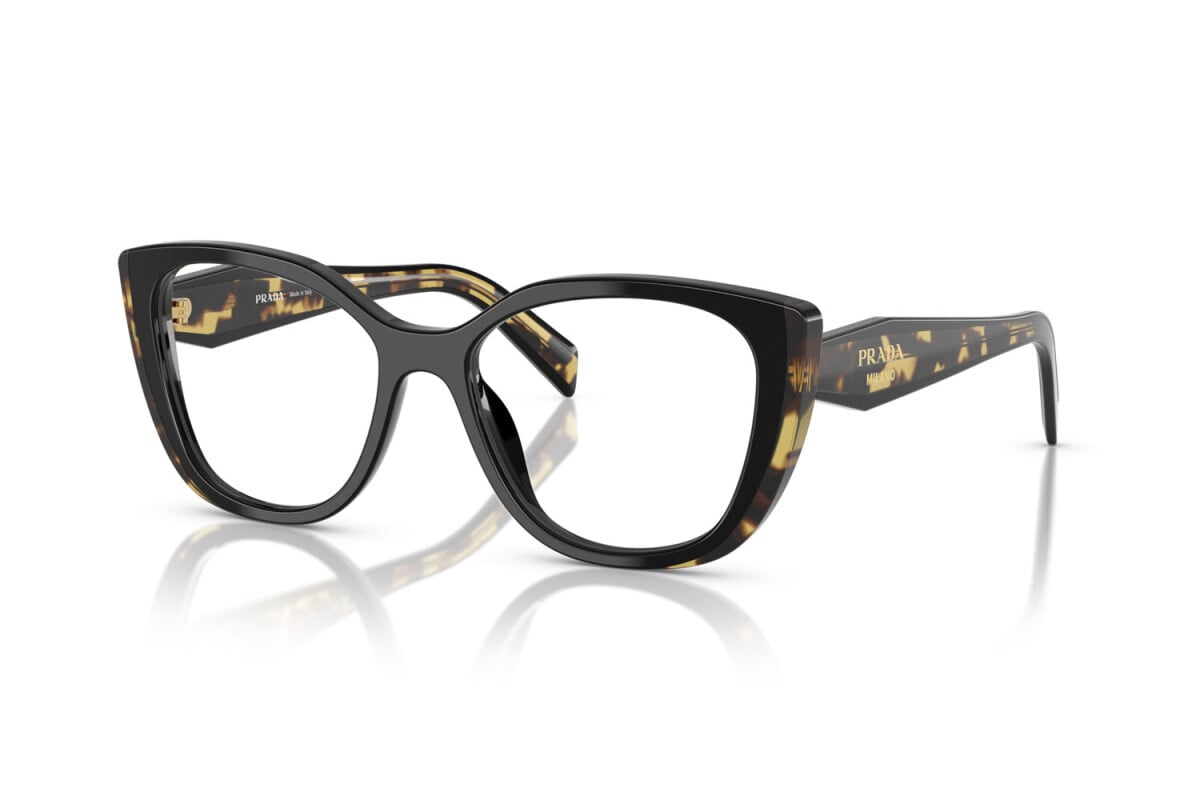 PRADA - 3891O1 TARTARUGA NERA/MEDIA | OCCHIALE DA VISTA DONNA - PR B04V CALIBRO 51