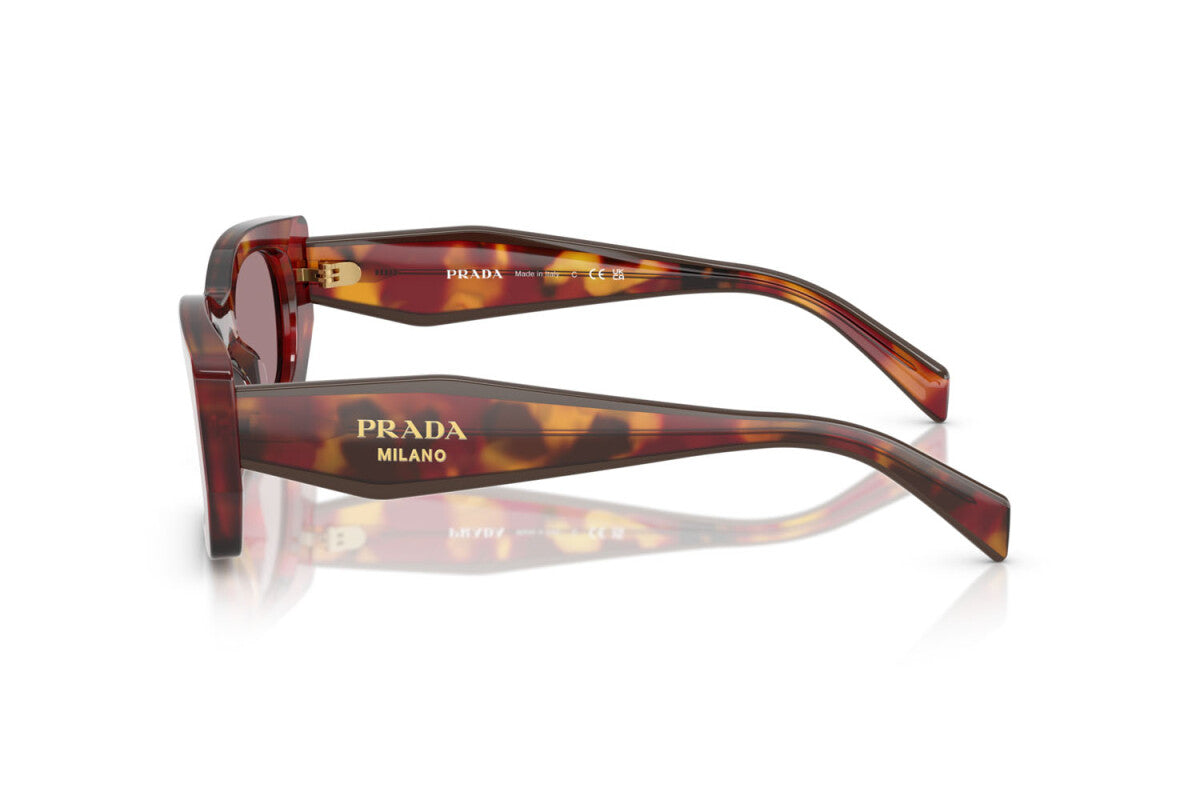 PRADA - 22A20I TARTARUGA PAPAVERO | OCCHIALE DA SOLE DONNA - PR B05S CALIBRO 53