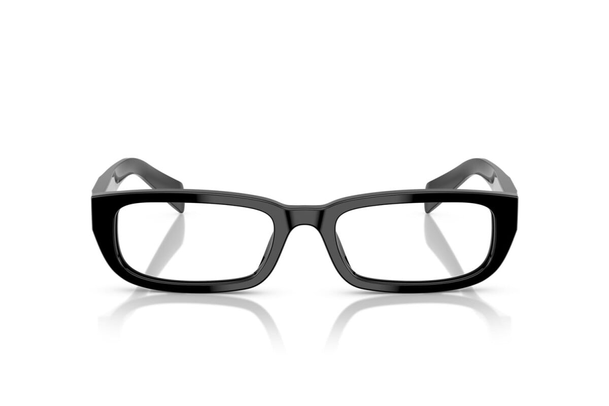 PRADA - 16K1O1 NOTTE NERA/ARGENTO | OCCHIALE DA VISTA DONNA - PR B05V CALIBRO 52